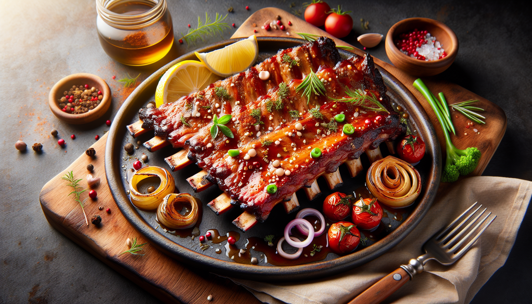 ribs di maiale